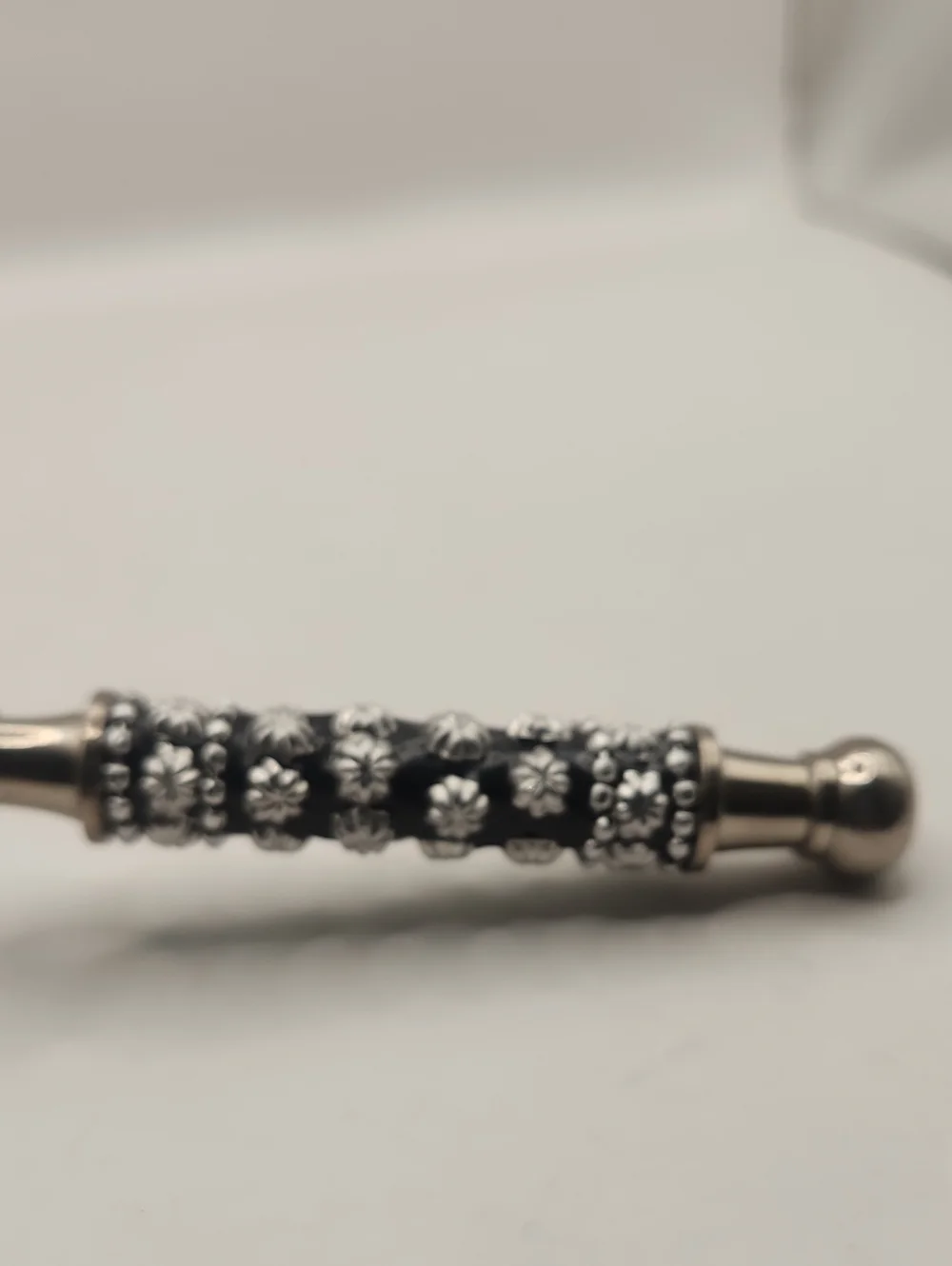 Vintage Silver Toned Star Burst Candle Snuffer